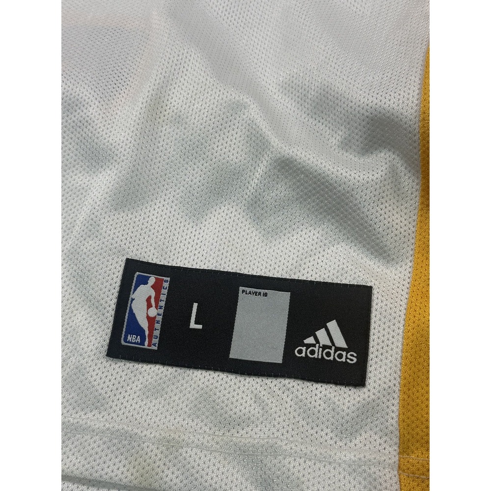 Adidas Basketball Jersey Mens L White Lakers Kobe Bryant 24 Swingman NBA - Picture 9 of 11
